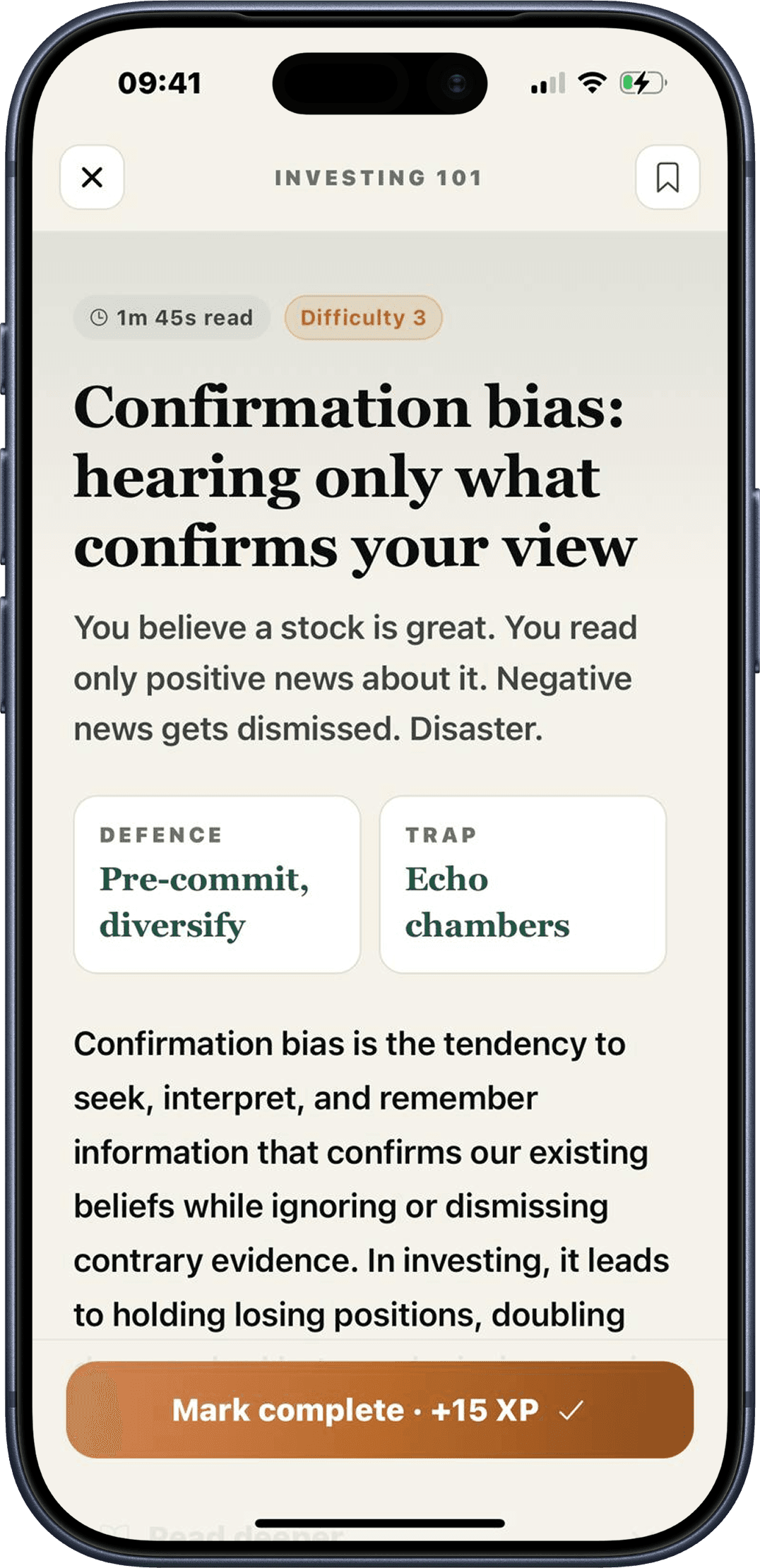 Scroll: Personal Finance. Deep Dive.